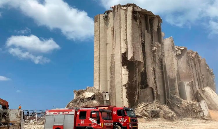 ماذا اظهرت نتائج التحاليل المخبرية لعينات الحبوب في اهراءات المرفأ؟