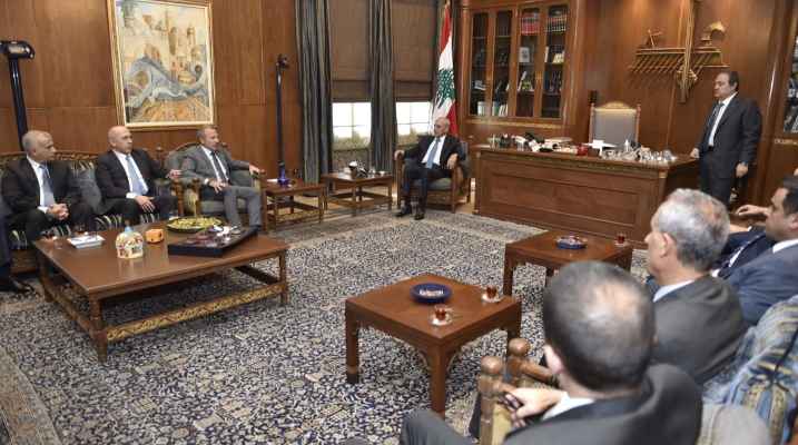 باسيل من عين التينة: وجدنا عند بري الايجابية للحوار