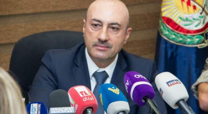 اللواء صليبا: الأعداء ثلاثة العدو الإسرائيلي والإرهاب والفساد لا انكفاء معهم ولا تلكؤ ولا هوادة