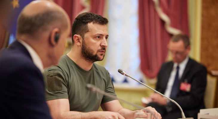 زيلينسكي: البلاد بحاجة لوقود الديزل والغاز الإضافي لتعويض نقص الكهرباء في البلاد