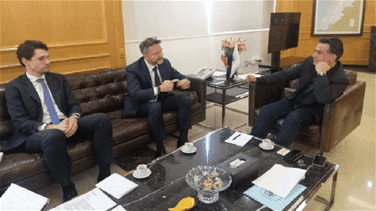 حمية التقى المستشار الاقتصادي في السفارة الفرنسية... سبورير: فرنسا تقف دائما بجانب لبنان لتعزيز مرافقه وتفعيلها