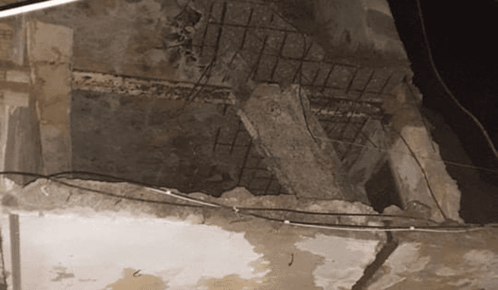 إنهيار سقف غرفة في صور ولا إصابات