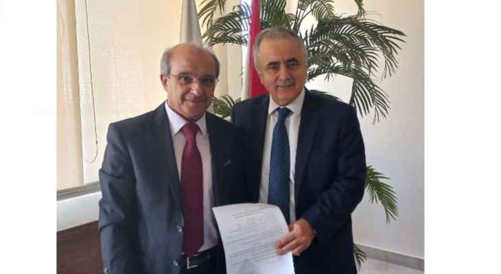 جورج كلاس كلّف محمد عويدات بمهام المدير العام للمؤسسة العامة للمنشآت الرياضية والشبابية