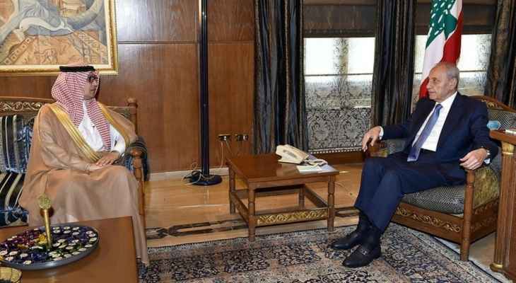 بري يلتقي بخاري في عين التينة