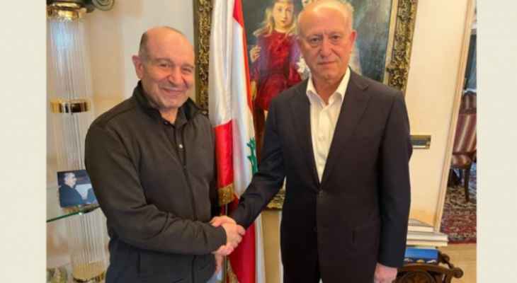 ريفي التقى علوش استكمالًا لتأسيس حزب "سند": لنكمل طريقنا نحو وحدة البلد وحريته واستقلاله