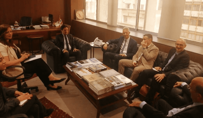 المكاري التقى وفداً من فرانس ميديا موند وCFI MEDIA