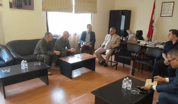 فقيه استقبل قائدي القطاع الشرقي السلف والخلف في اليونيفيل في زيارة تعارفية