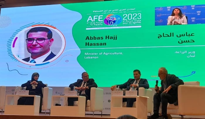 وزير الزراعة من الأسكوا:  300 الف هكتار تزرع في لبنان وانتاجه من الخضار بلغ 85% من حاجة السوق المحلي وندعو الى شراكة ضمن مشروع "الشرق الأوسط الأخضر"