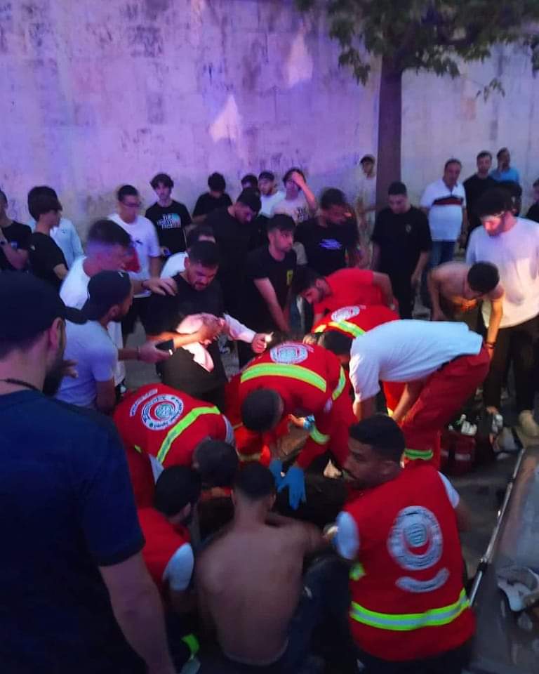 إصابتان نتيجة انفجار ألعاب ناريّة في الهلاليّة