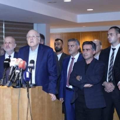 ميقاتي من المطار