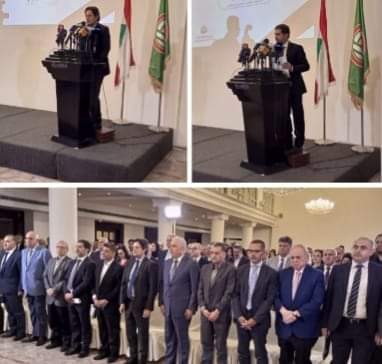 المكاري في إطلاق المؤتمر الإعلامي الأول لـ "أمل" عن "دور وسائل الإعلام في بناء الخطاب السياسي الإيجابي".