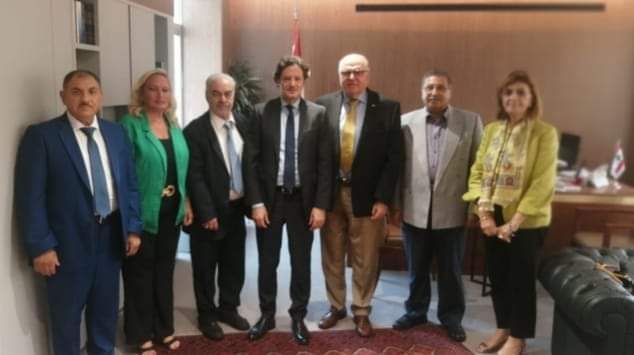 وزير الاعلام استقبل رئيس جمعية طرابلس السياحية متمنيا رعايته ومساعدته لاقامة المهرجانات منتصف آب.