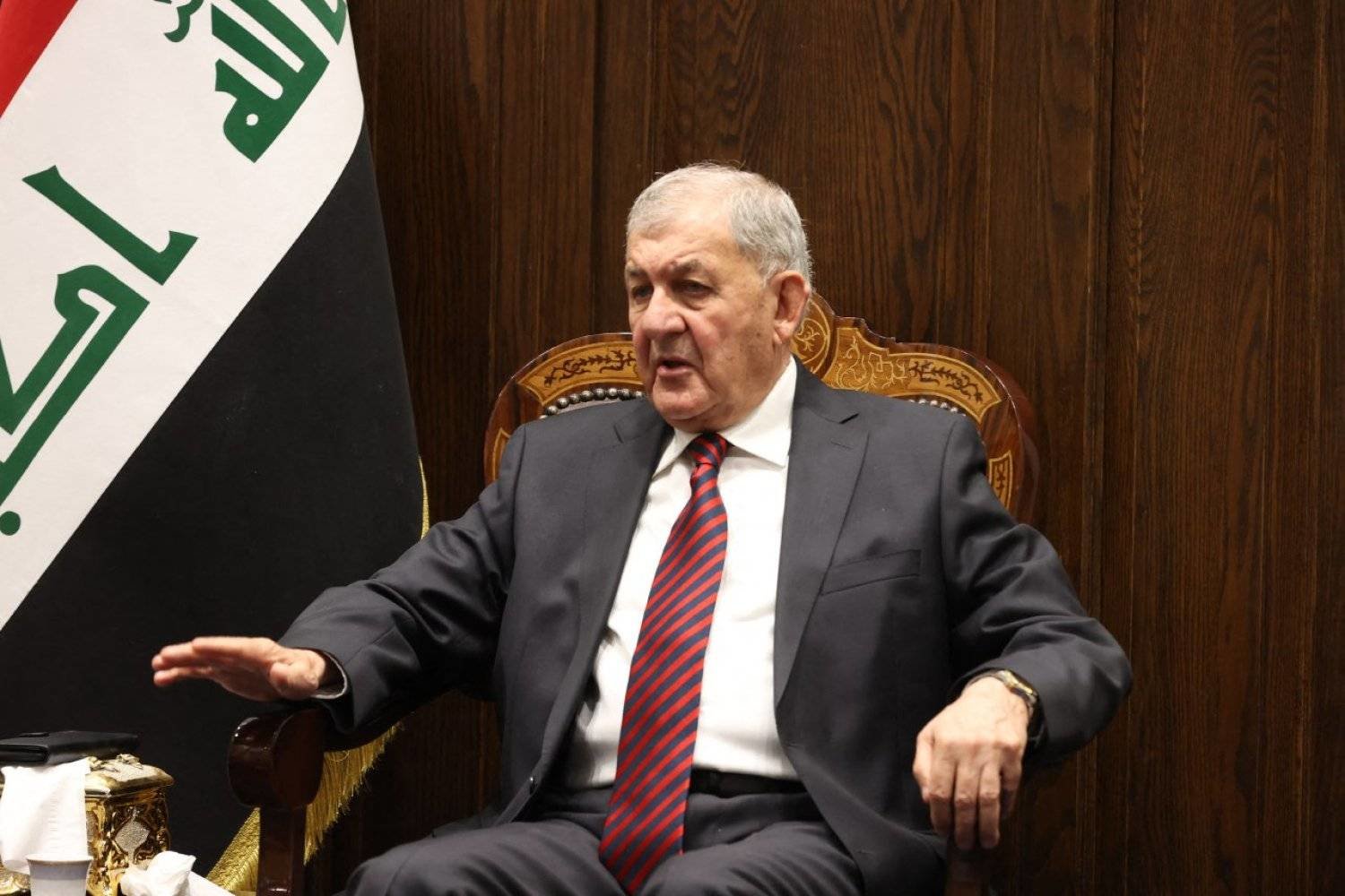 الرئيس العراقي: لا مجال لاستخدام أراضينا قاعدة للهجوم على أي دولة