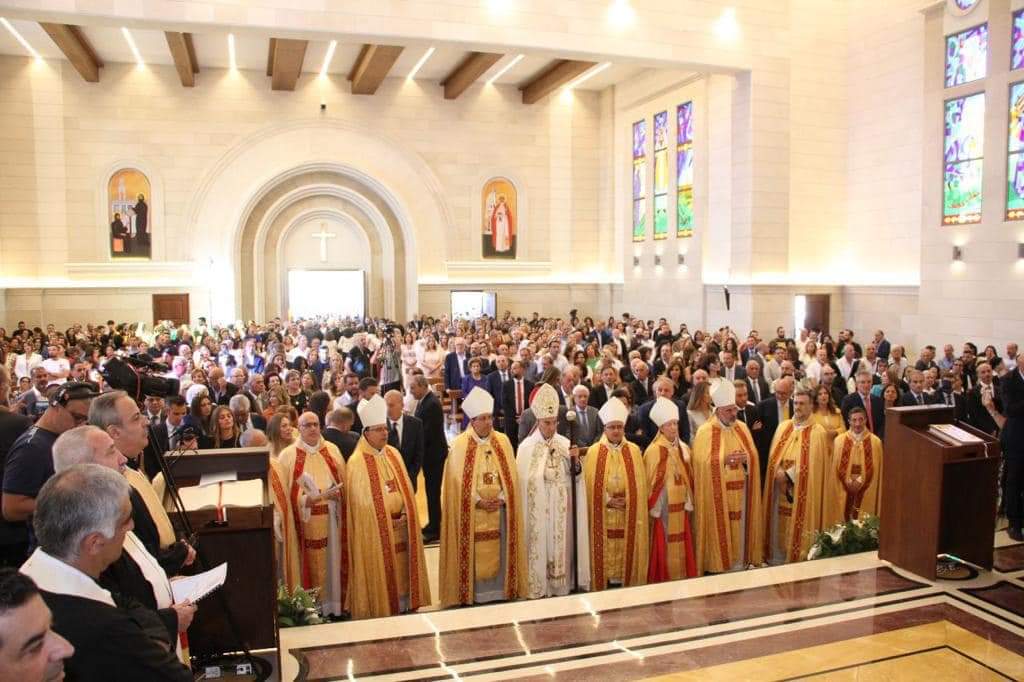 الراعي دشن كنيسة مار شربل في إهدن