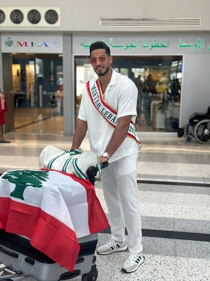 ملك جمال لبنان سيف الوليد حرب يمثل لبنان في مسابقة جمال عالمية.