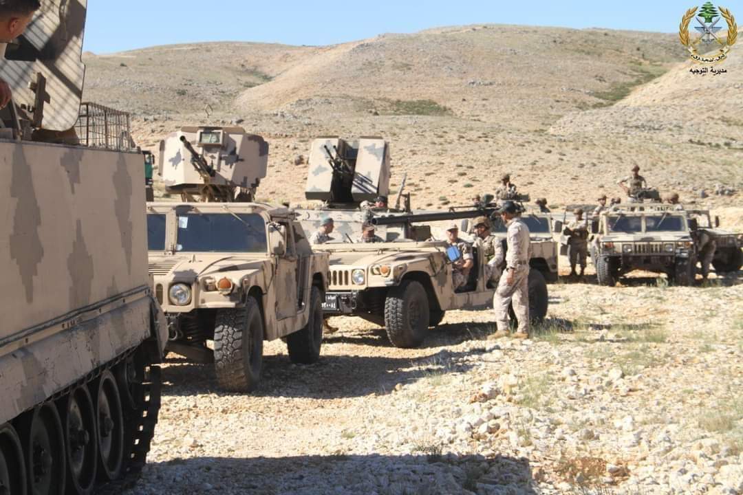 الجيش يعلن عن تمارين تدريبية في مناطق عدة