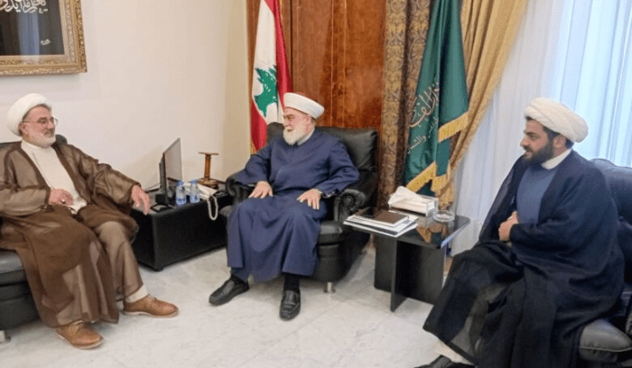مفتي طرابلس والشمال يستقبل وفدا من "حزب الله"