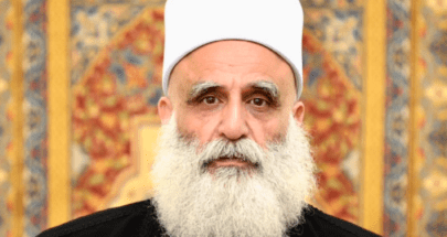 شيخ العقل: لنتعاطف مع فلسطين من دون أن ندخل في حرب