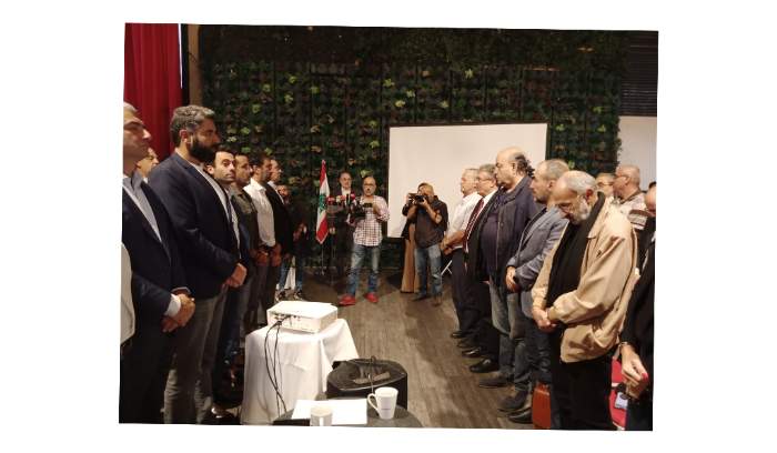 لقاء لمجموعات واحزاب قوى التغيير والصادق والدويهي أكدا ان ما يحصل جريمة انسانية