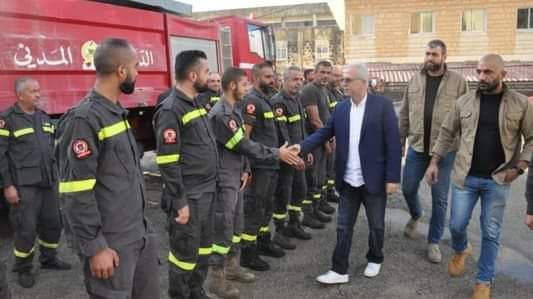 خطّار لعناصر الدفاع المدني: ابقوا في جهوزيّة تامّة