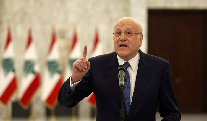 ميقاتي: الاتصالات الديبلوماسية مستمرة لوقف الاستفزازات الاسرائيلية