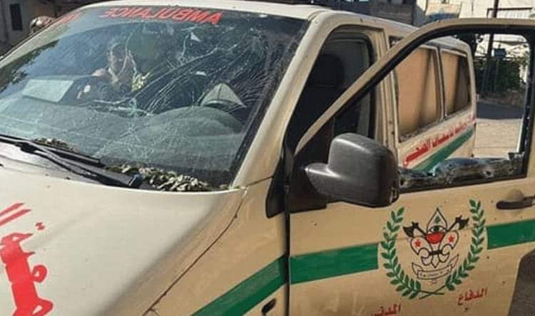 استهداف سيارة إسعاف في الجنوب