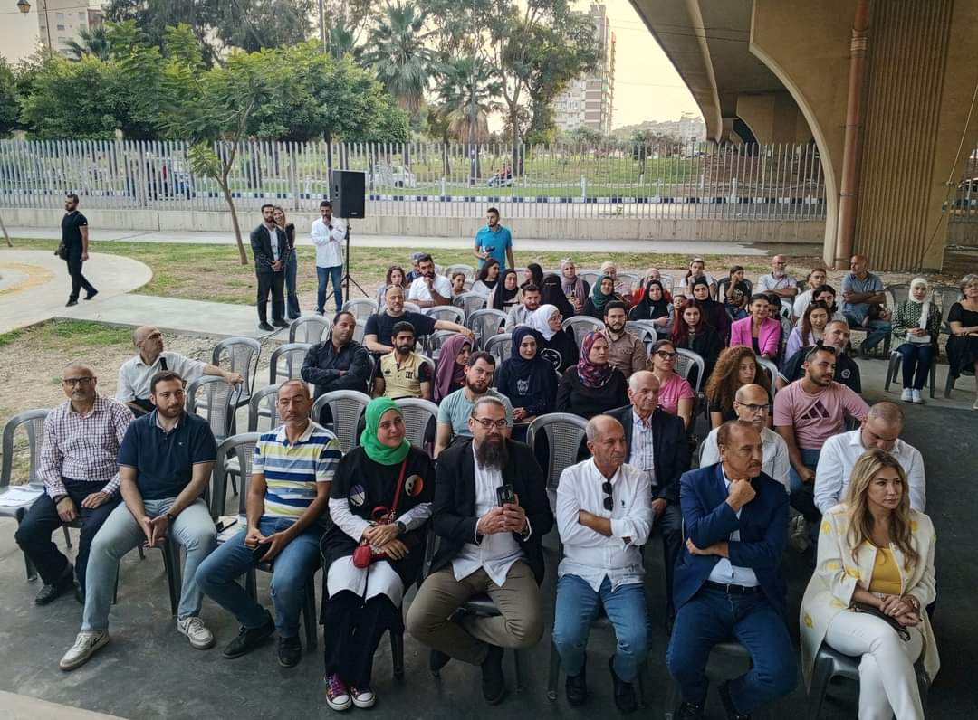 جمعية إنجاز لبنان،          حفل افتتاح حديقة الميناء العامة مقابل سنترال الميناء.
