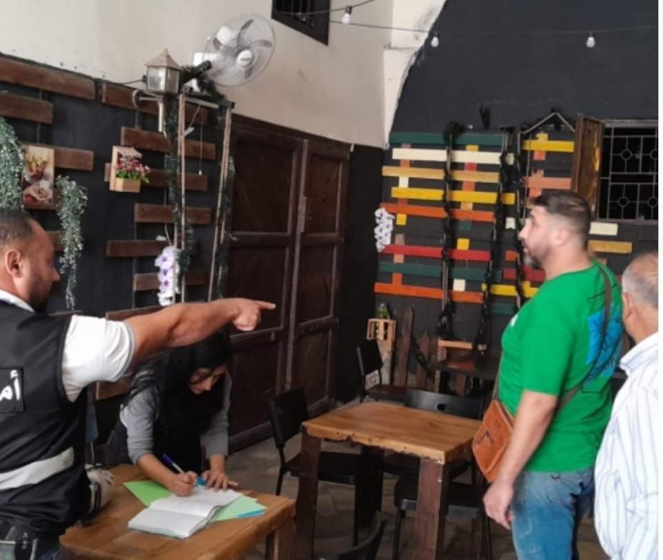 في البترون .محاضر ضبط واقفال مطاعم