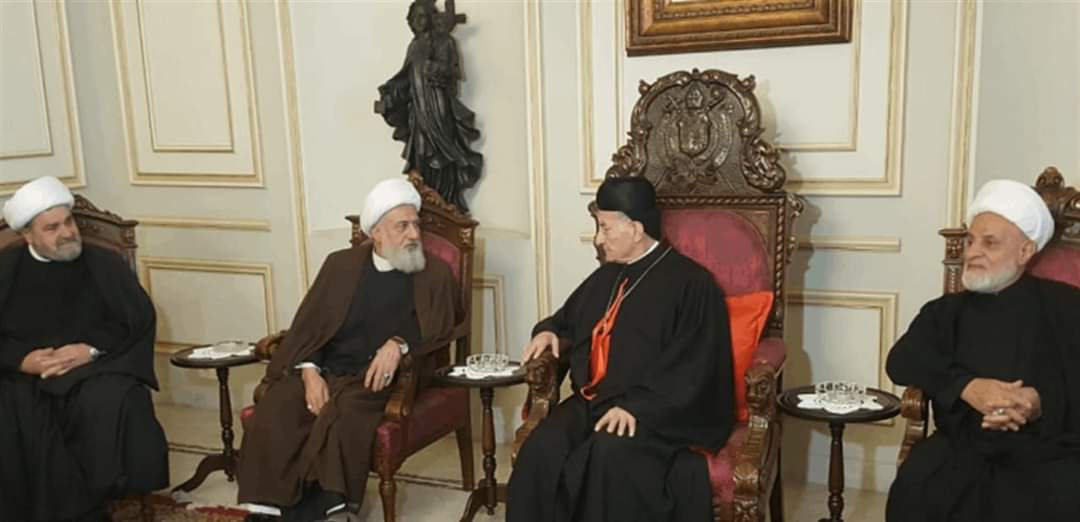 الراعي التقى وفد المجلس الإسلامي الشيعي الأعلى ودعا إلى عقد قمة روحية عاجلة
