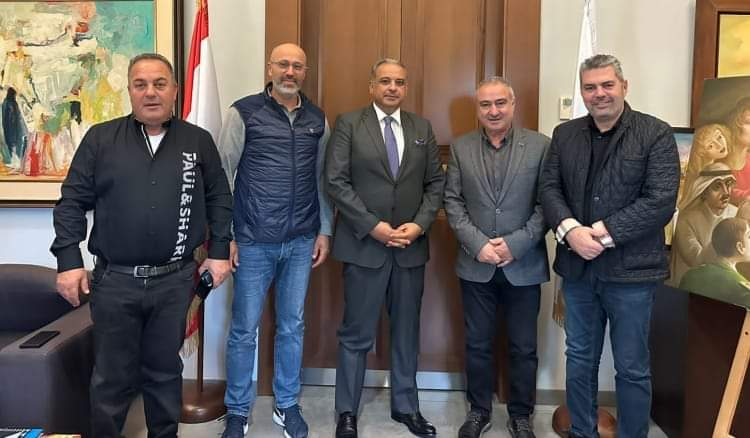 المرتضى استقبل رئيس بلدية بشعلة مع وفد شكره على رعايته إطلاق المتحف البيئي.