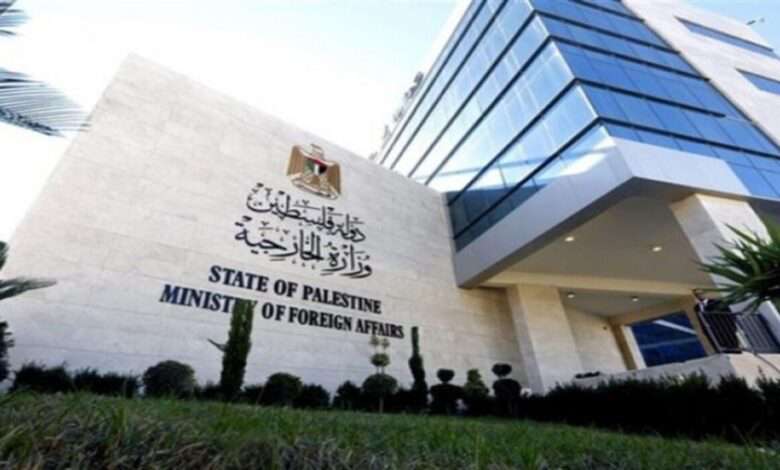 الخارجية الفلسطينية: تصريحات نتنياهو تكرار جديد لمواقفه المعتادة المعادية للسلام