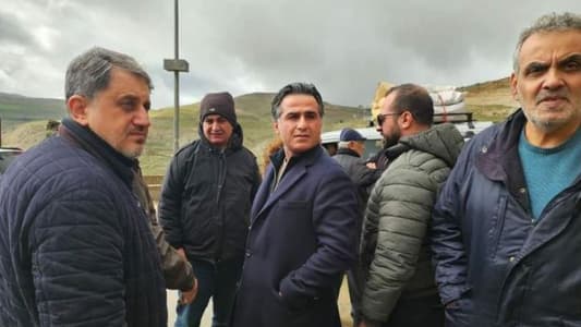 حمية: هاجسنا تأمين السلامة المرورية والعمل على منع انجراف الاتربة