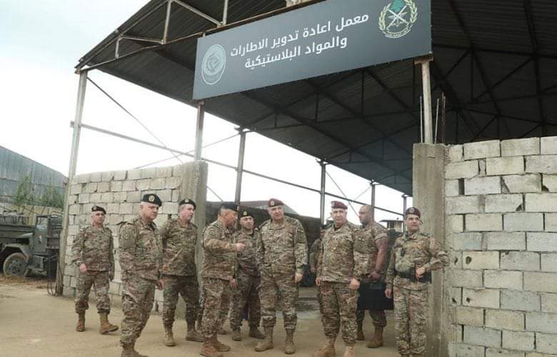 تفقُّد قائد الجيش للّواء اللوجستي ومديرية التأليل في ثكنة يوسف الأسطا كفرشيما