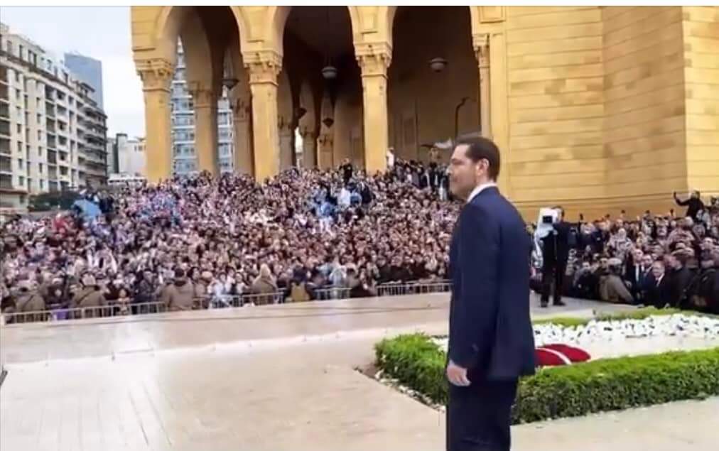 بين الضريح وبيت الوسط... الحريري أمام الحشود