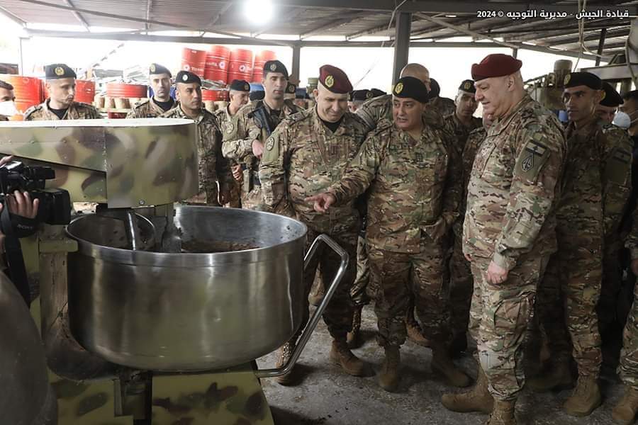 تفقُّد قائد الجيش فوج الأشغال المستقل