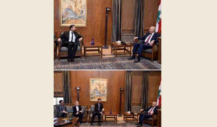 بري بحث في المستجدات مع كرامي وعرض مع كاربوني عمل الصليب الاحمر الدولي في لبنان والمنطقة