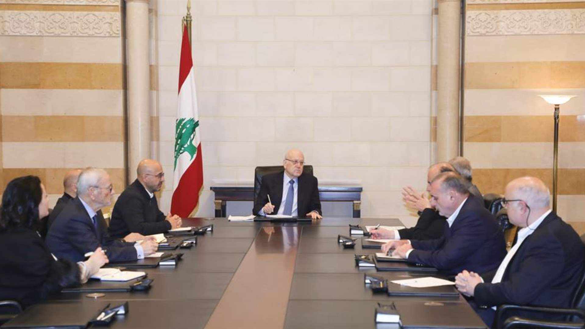 ميقاتي ترأس إجتماعًا خصص لمعالجة ملف النفايات في إتحاد بلديات الفيحاء و البداوي