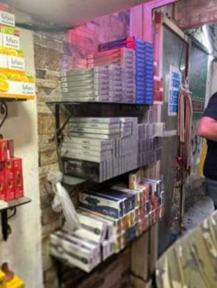 "الريجي صادرت مصنوعات تبغية مهرّبة ومزوّرة في مناطق عدة