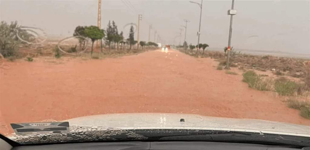 هذا ما فعلته الأمطار عند حوض نهر العاصي