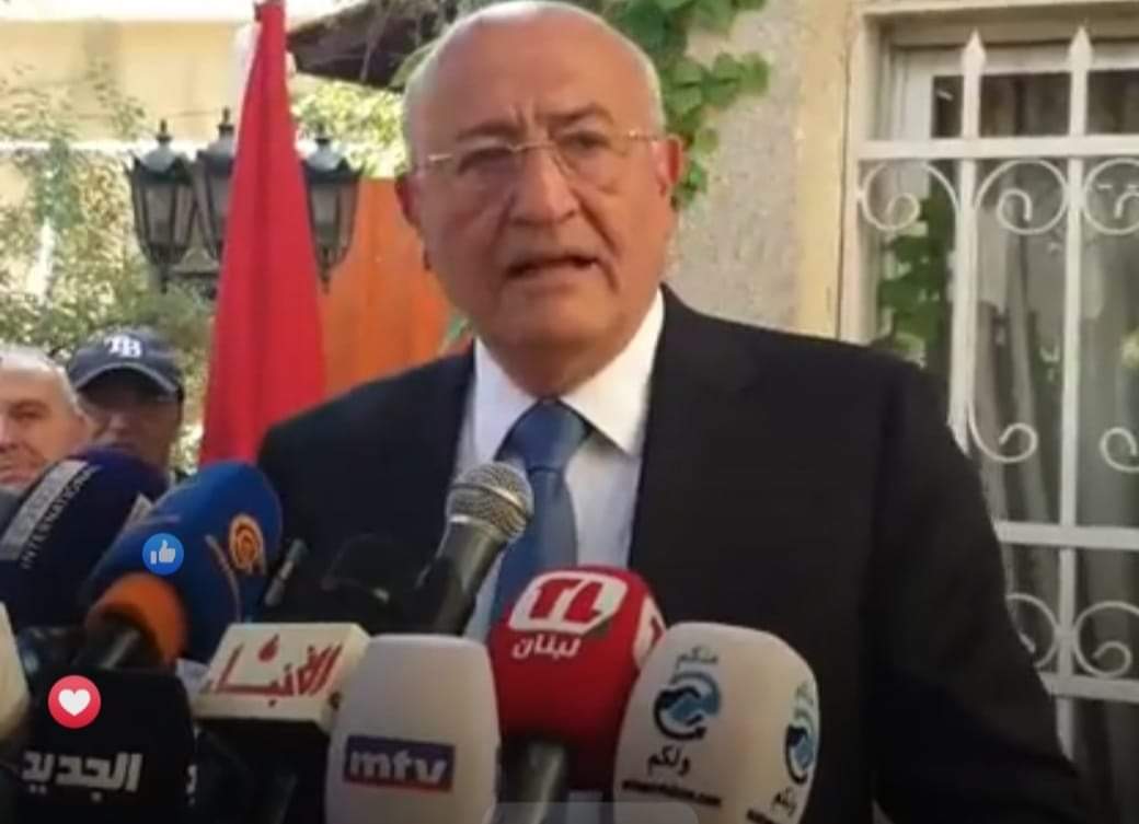 العريضي من بعلبك في تشييع دريد ياغي