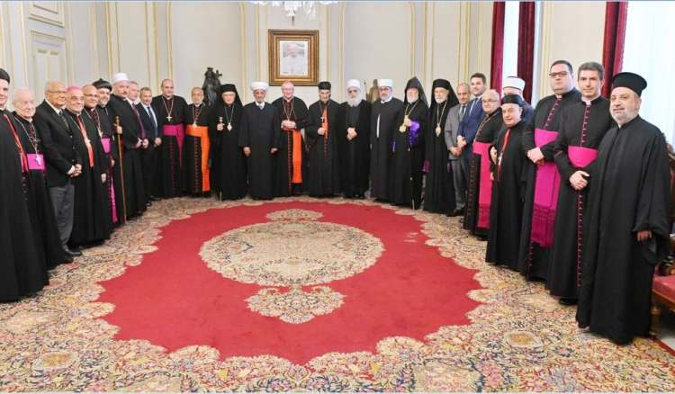 بارولين في اللقاء الجامع في بكركي: ليبق لبنان نموذج تعايش ووحدة