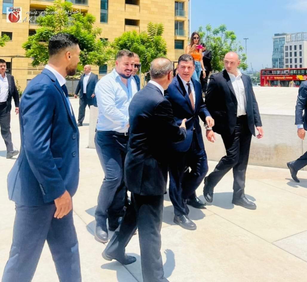 بهاء الحريري زار ضريح الرئيس الشهيد رفيق الحريري في وسط بيروت