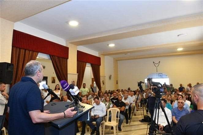 باسيل يؤكد من منيارة - عكار رفض أي سياسة تأتي بالحرب : لبنان اليوم مهدد بسبب اسر`ائيل