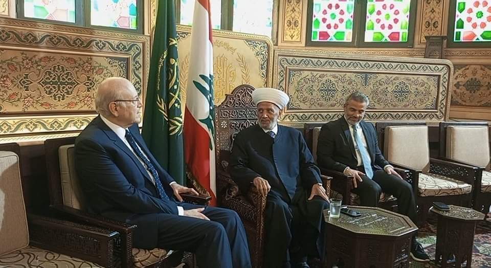 ميقاتي زار المفتي دريان: الطائفة السنيّة