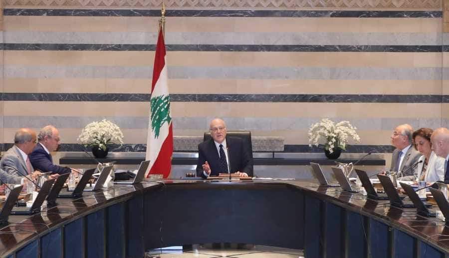 ميقاتي يرأس جلسة مجلس الوزراء