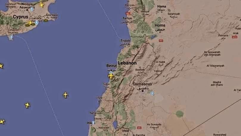 توقّف الملاحة في الأجواء اللبنانية.