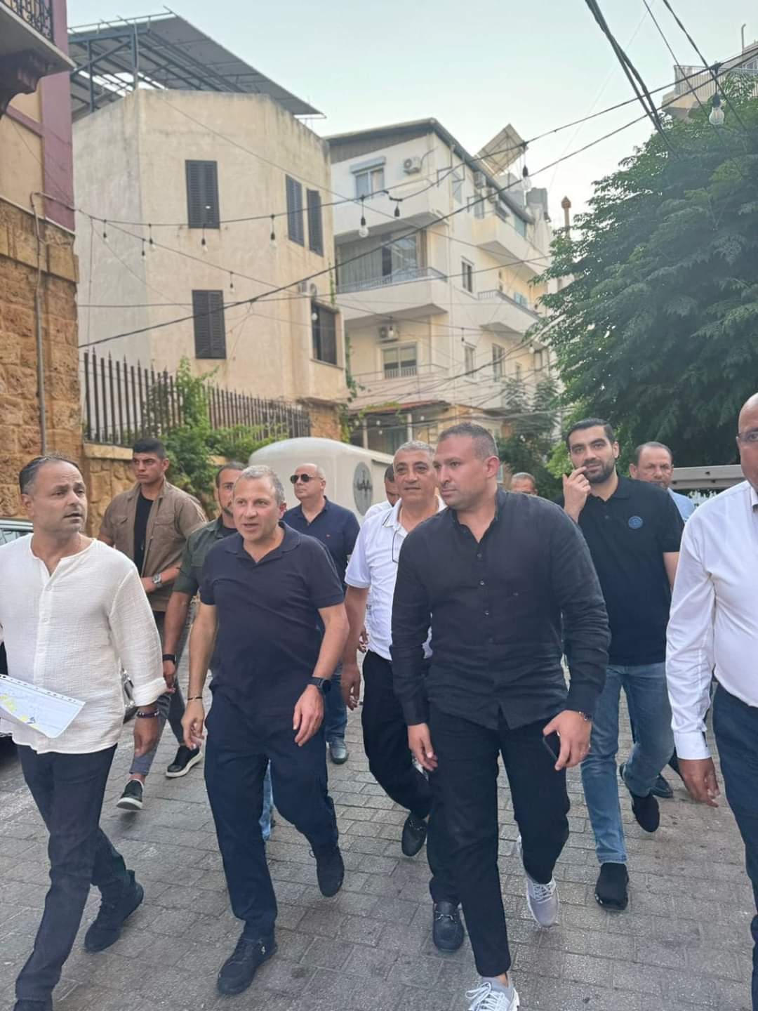 باسيل في ميناء طرابلس