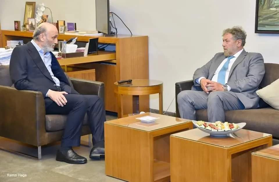 جعجع بحث وافرام بمشكلة الكهرباء: لإشراك القطاع الخاص في عملية الإنتاج والبيع..