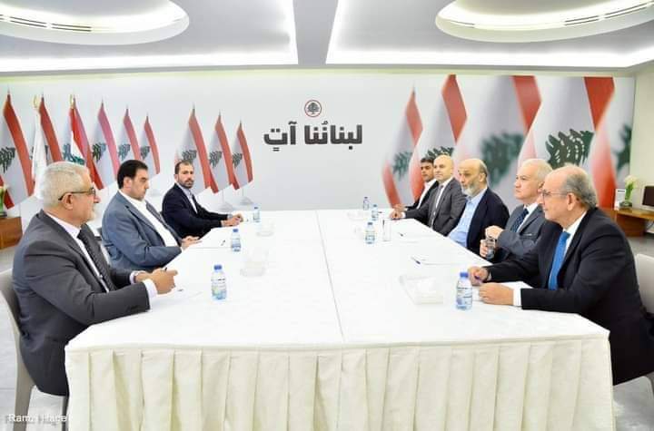 التقى وفد من تكتل "الاعتدال الوطني" ضم النواب