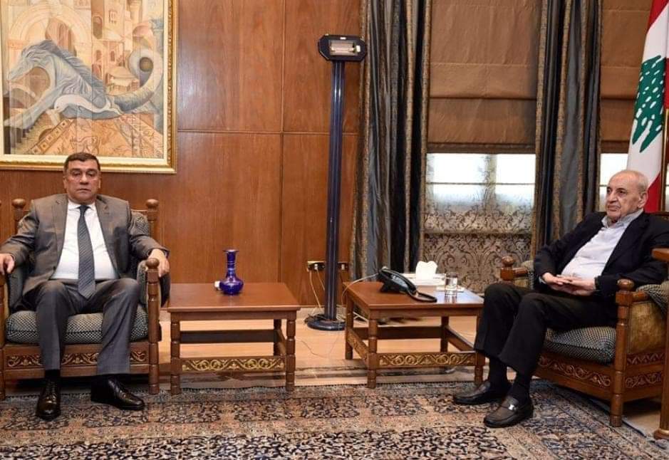 الحوت زار بري واطلعه على أوضاع "طيران الشرق الاوسط